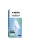 Раствор для ухода за контактными линзами, Мизрин 60 мл многофункциональный с контейнером