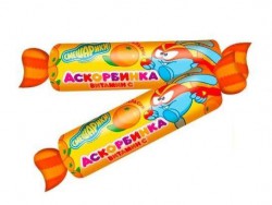Аскорбинка Смешарики 10 шт. табл. 3 г