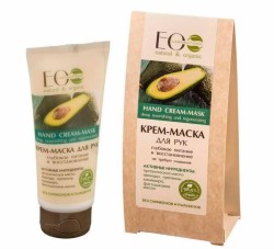 Крем-маска для рук EO Laboratorie глубокое питание и восстановление (органическое масло авокадо + протеины кашемира + фисташковое масло) 100 мл