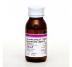 Камфорный спирт, раствор 10% 25 мл 1 шт