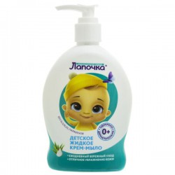Крем-мыло жидкое детское Лапочка 300 мл