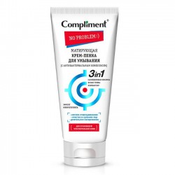 Крем-пенка для умывания Compliment Ноу проблем матирующая 3в1 с антибактериальным комплексом для проблемной чувствительной кожи 165 мл