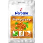 Карамель леденцовая с начинкой, Verbena (Вербена) 60 г Женьшень мелисса мед