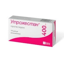 Утрожестан капс. ваг. 400 мг 14 шт.