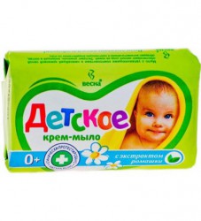 Крем-мыло 90 г Детское ромашка